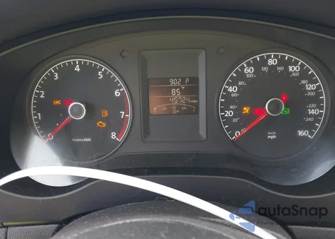 2013 Volkswagen Jetta 2.0L S из США, поврежденный, VIN 3VW2K7AJXDM222855